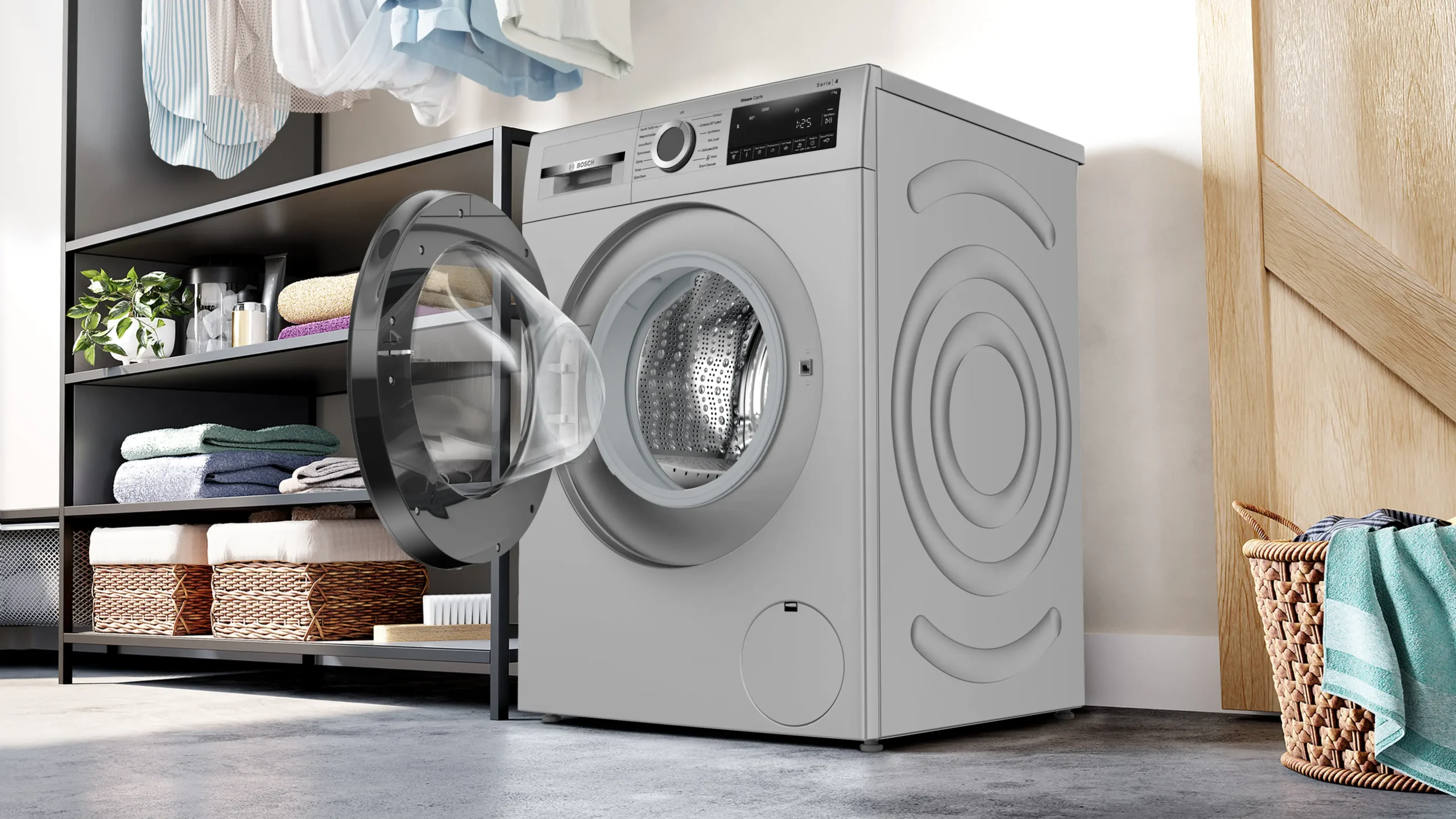 Washing machine, front loader 7 kg 1200 rpm